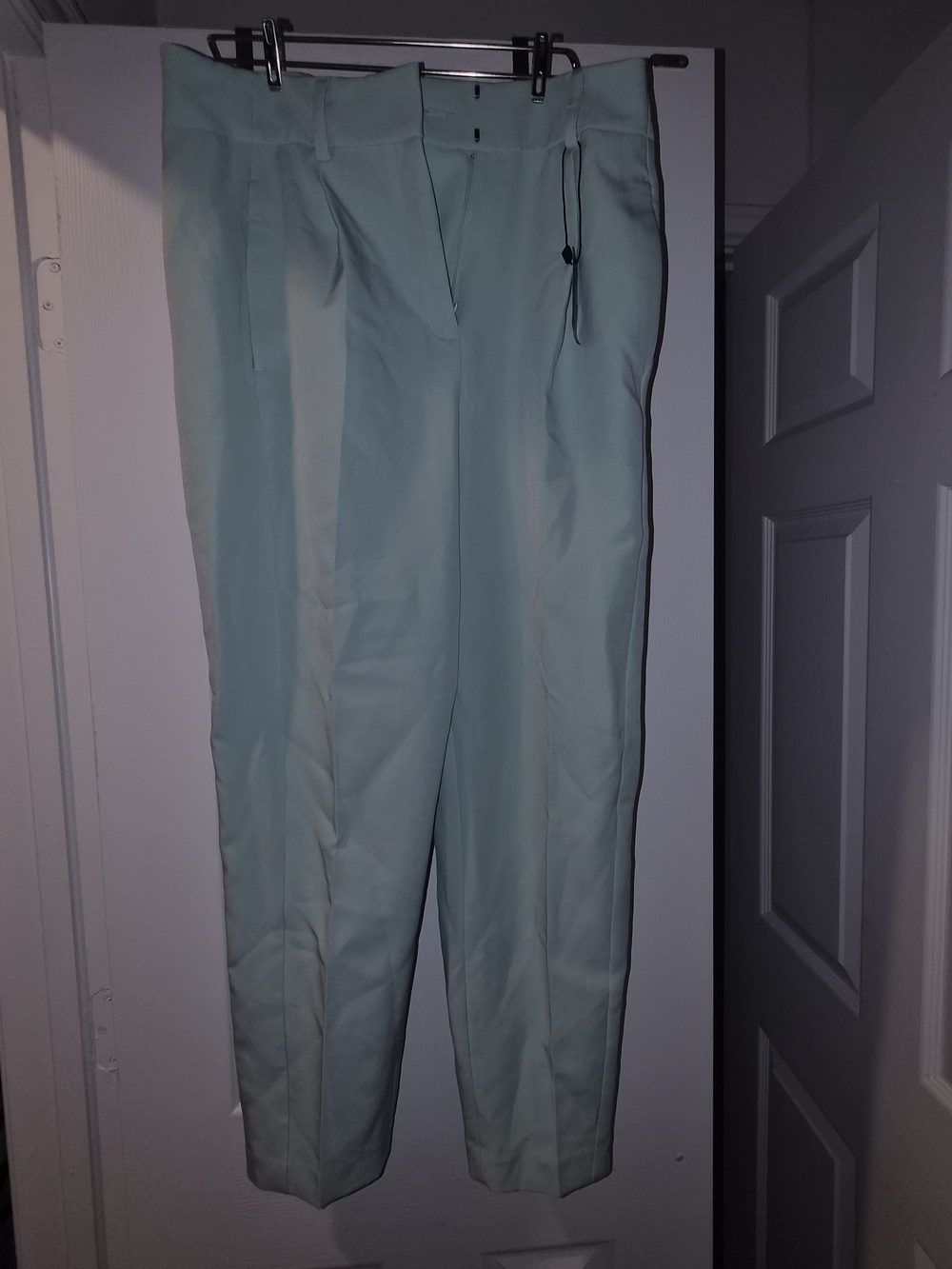 Express Mint Tailored High-Waist Trousers